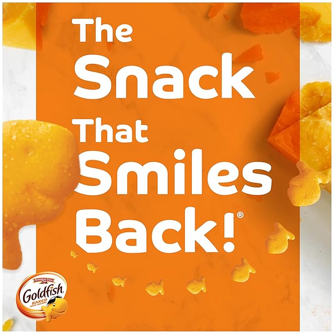Goldfish Flavor Blasted Xtra Cheddar Cheese Crackers, 27.3 oz Carton (Pack of 2)