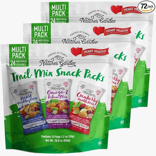 Nature's Garden Healthy Trail Mix Snack, 28.8 oz (Pack of 3)