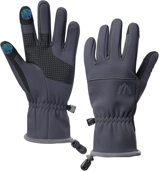 Moon Kitty Women’s Winter Waterproof Running Gloves Windproof Thermal with Touchscreen Fingers Cold Weather Gloves for Women