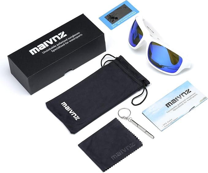 Floating Polarized Fishing Sunglasses for Men UV Protection Fishing Glasses Boating Kayaking Water Sport Glasses