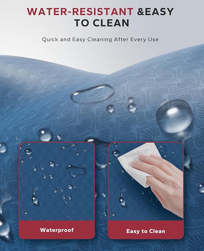 HAPBEAR Large Yoga Mat - 72"x36"x6mm (1/4 inch), Extra Wide Non-Slip Exercise Mat for Home Workout, Yoga, Pilates & Stretching, Durable & Eco-Friendly, Includes Bonus Resistance Bands & Carry Bag