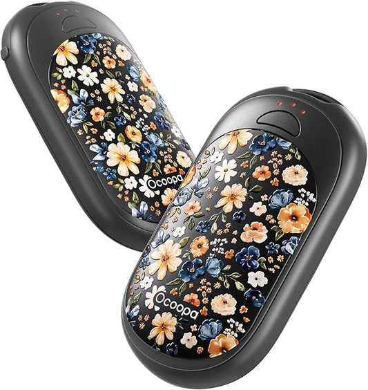 OCOOPA Magnetic Hand Warmers Rechargeable 2 Pack, AI Electric Handwarmers, Fast Heating, 3-Settings, UL Certified, Portable Heater, Gloves Fitting, Travel Essentials, Gifts Women Men, UT3 Lite