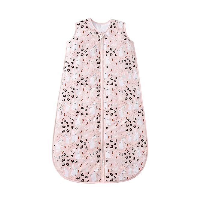 Baby Sleep Sack 2-4 T 95% Rayon from Bamboo 5% Spandex Boys & Girls Wearable Blanket 1.0 TOG Toddler Sleeping Sack 2- Way Zipper X-Large