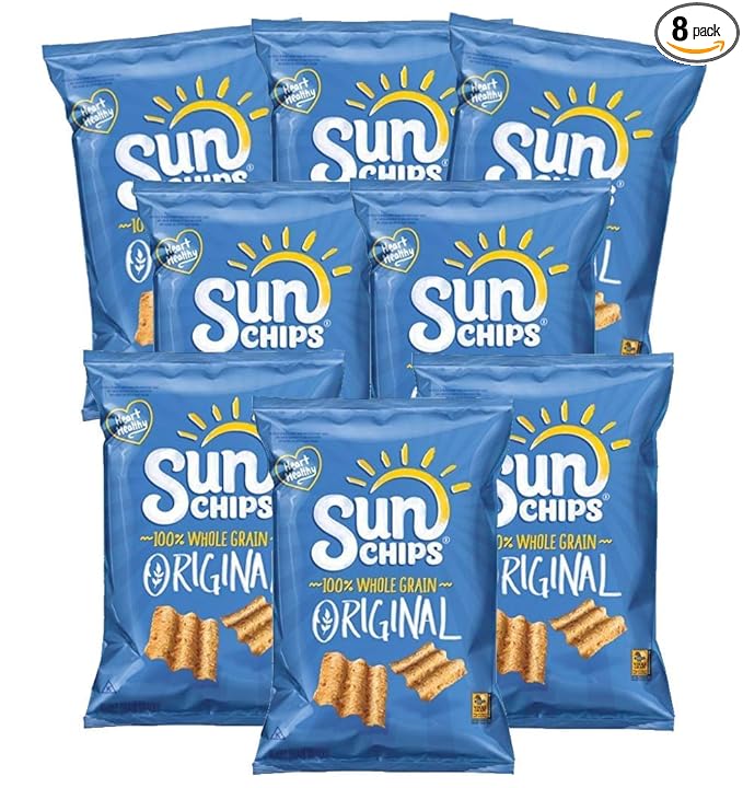 Sunchips Original Multigrain Snack, 1.5 ounce (Pack of 8)