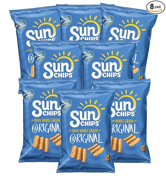 Sunchips Original Multigrain Snack, 1.5 ounce (Pack of 8)