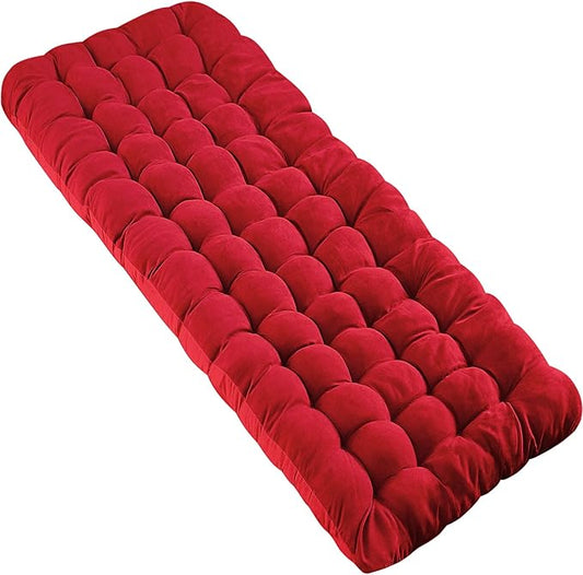 Zone Tech Camping Cot Mattress Pad Premium Quality Outdoor Comfortable Thicker Cotton Sleeping Cot Lightweight Waterproof Bottom Pad Mattress for Adult, Kid