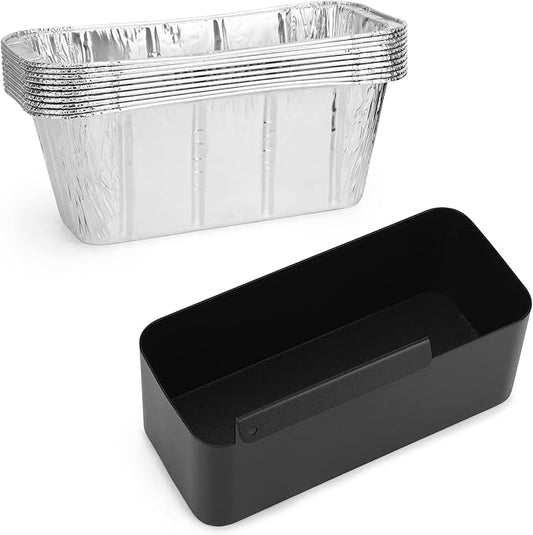Stanrbroil Grease Cup for Camp Chef Griddle with Aluminum Drip Pans Liner (10 Pack), Grease Catcher Holder Cup for Camp Stove SG14 SG30 SG60 SG90 SG100