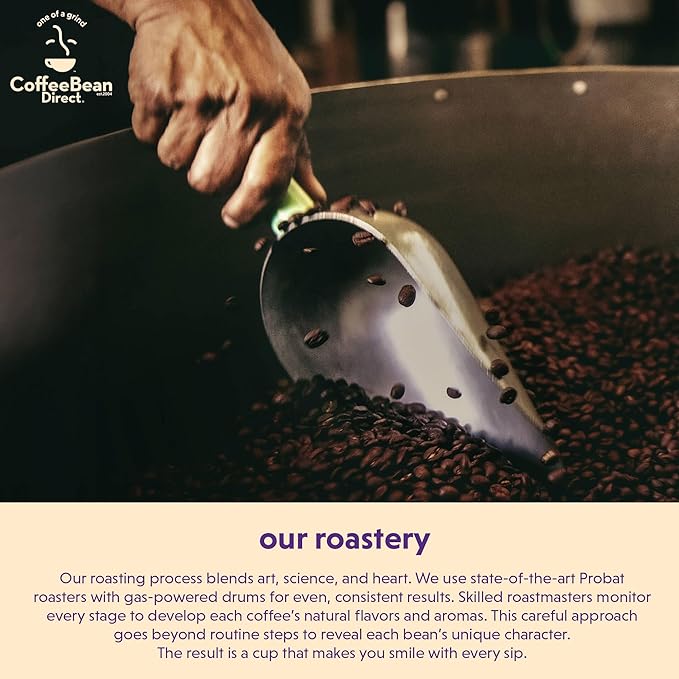 Coffee Bean Direct Reindeer Fuel Flavored, Whole Bean Coffee, 2.5 Pound Bag (Pack of 1)