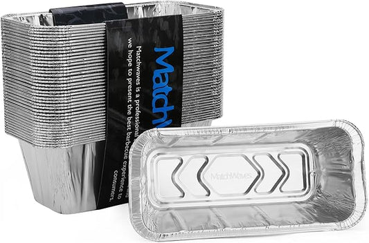 60 Pack Blackstone Grease Cup Liners, Grease Catcher Liner, Aluminum Foil Drip Pan for 28 and 36 inch Blackstone Griddle