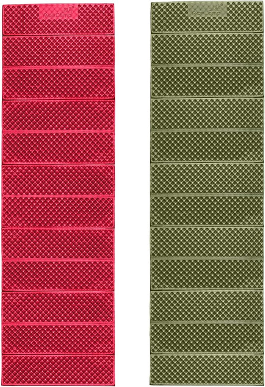 AceCamp Portable Foam Sleeping Pad, Full Length Accordion Sleeping Mat for Camping & Hiking, Lightweight, Soft & Compact Cushion for Sleeping Bag, Comfort, Tent, Rocky Terrain