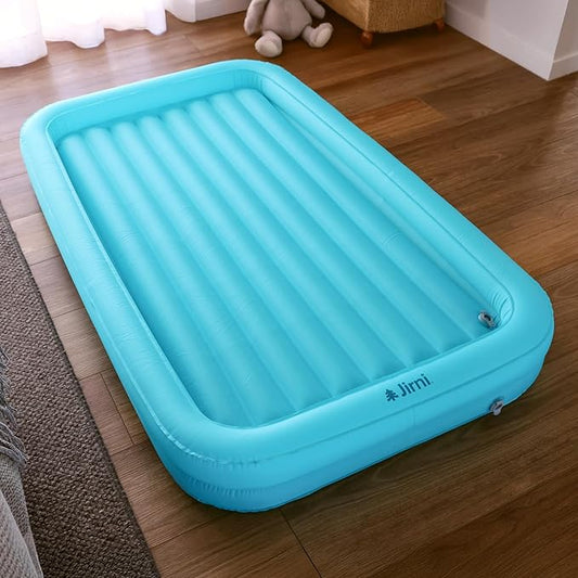 Kipper Toddler Travel Bed | New Pump System | Ultra-Lightweight & Super Durable Toddler Air Mattress | Compact Kids Air Mattress | Eco-Friendly Inflatable Kids Bed | Travel Cot Airbed