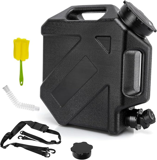 Camping Water Jug, 2.6 Gallon (10L) Camping Water Container, Portable Emergency Campings Water Tank, BPA Free Water Storage With Spigot No Leakage For Camping, Outdoor Hiking, BBQ, Picnic