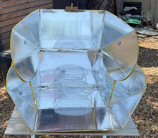 SolCook All Season Solar Cooker - Camping Cookware, Fruit & Food Dehydrator, Camp Stove, Fruit Canning Supplies, Camping Gear, Survival Gear, Emergency Supplies, (17) Camper