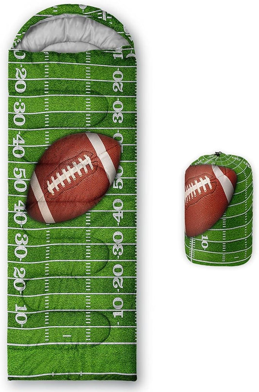 Kids Sleeping Bag for Boys Girls,Checkerboard Cat Print-Lightweight Warm Portable Outdoor Indoor-Waterproof Cold Weather Resistant Sleeping Bag for Camping Hiking