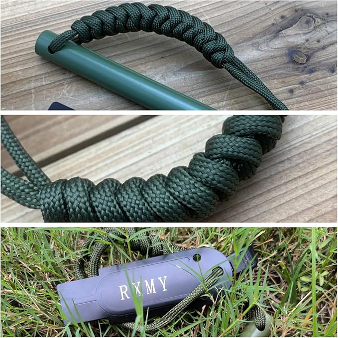 RXMY Fire Starter Survival Tool 5 Inch,Ferro Rod Flint Fire Starter,A Kit for Wilderness Survival.5(Long) x 1/2"(Diameter)