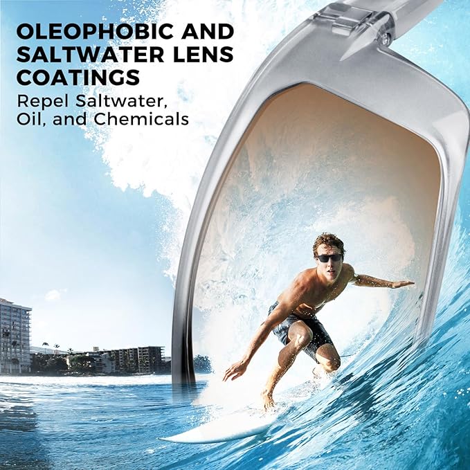 KastKing Huzzah Polarized Sport Sunglasses for Men and Women, Ideal for Driving Fishing Cycling and Running,UV Protection