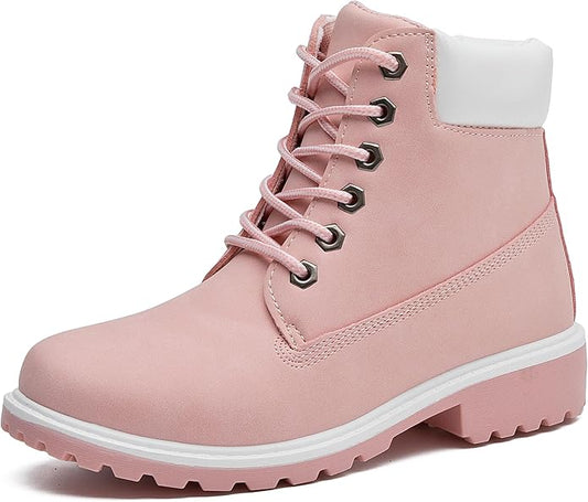 Women's Work Boots Hiking - Waterproof Outdoor Construction Motorcycle Combat