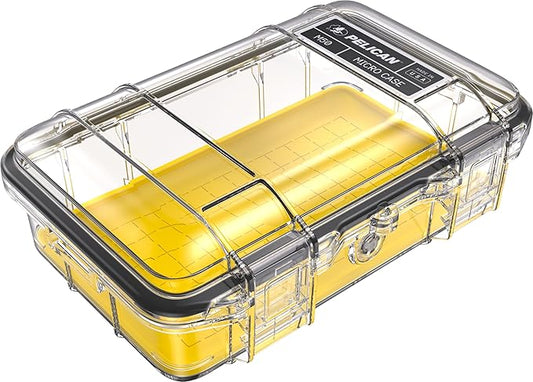 Pelican M50 Micro Case (Yellow/Clear)