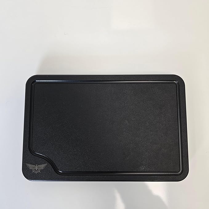 Ammo Can Grill – Field Cook Set | Portable Charcoal Grill Kit with 1" Cast Iron Pan, Cutting Board, Knife & Tongs | Fits in Ammo Can | Great for Camping, Tailgating, Outdoors