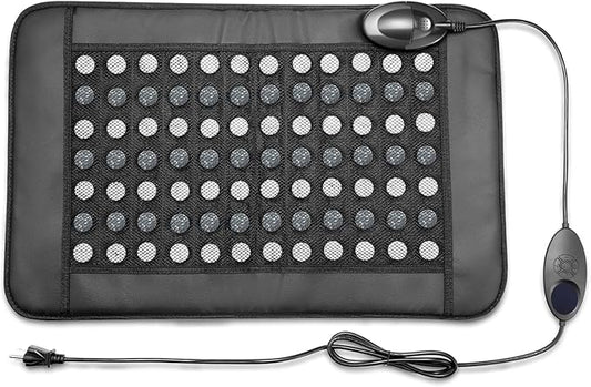 Infrared Heating Pad -EMF Free-Timed Auto Shutdown-Jade Stones 2025