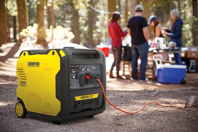 Champion Power Equipment 6500-Watt RV Ready Portable Inverter Generator with Quiet Technology and CO Shield