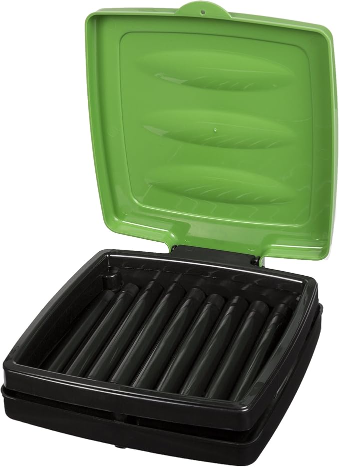 Portable Trash Bag Holder - Collapsible Trashcan for Garbage - Indoor/Outdoor Use - Ideal for Camping, Recycling, and More by Wakeman Outdoors (Green)
