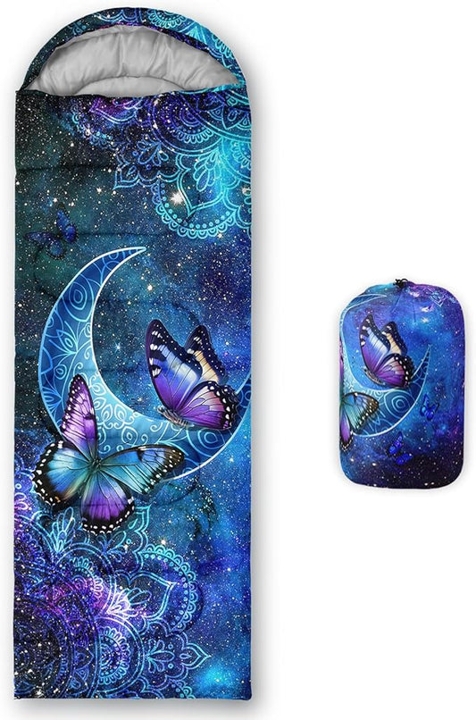 Sleeping Bag for Womens Girls Teens, Waterproof Sleeping Bags Traveling and Outdoors, Camping Gear Equipment