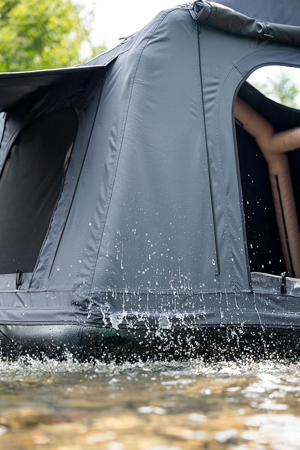4x4 Offroad Car Roof Top Tent, Outdoor Portable 2-3 People Amphibious Inflatable Floating Tents for SUV,Truck and Universal Auto Self-Driving Touring Camping