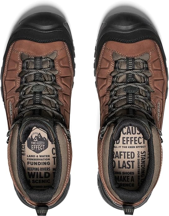 KEEN Men's Targhee 4 Mid Height Durable Comfortable Waterproof Hiking Boots
