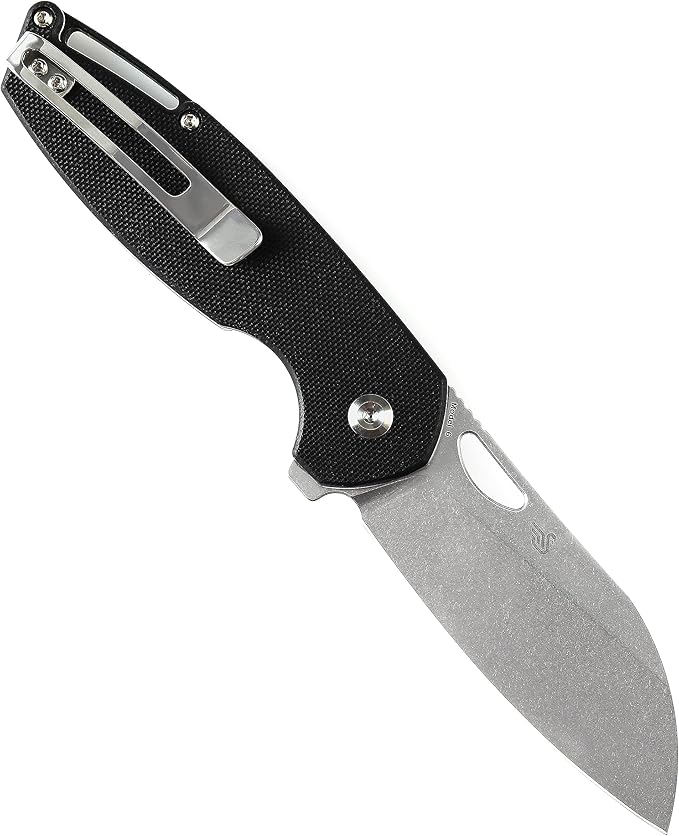 Kansept Model 6 Pocket Folding Knife - 3.1'' 154CM Material with Black G10 Handle - EDC & Camping Folding Knife - T1022A1