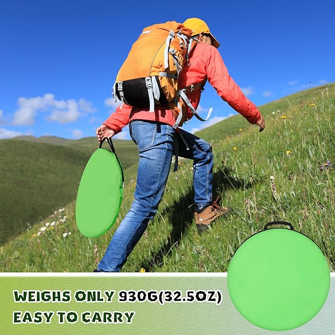 Pop up Mosquito Net Tents for Camping Instant Netting Screen Foldable Pop Tent with Ground Pin Waterproof Freestanding Insect Summer Bed Protection (86.61 x 41.34 x 35.43 inches,Green,1 Pcs)