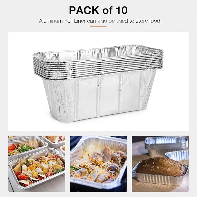 Stanrbroil Grease Cup for Camp Chef Griddle with Aluminum Drip Pans Liner (10 Pack), Grease Catcher Holder Cup for Camp Stove SG14 SG30 SG60 SG90 SG100