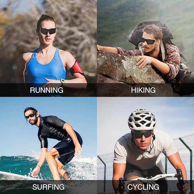 Polarized Sunglasses for Men Women UV 400 Protection Sun Glasses Sport Running Sunglasses for Fishing Cycling