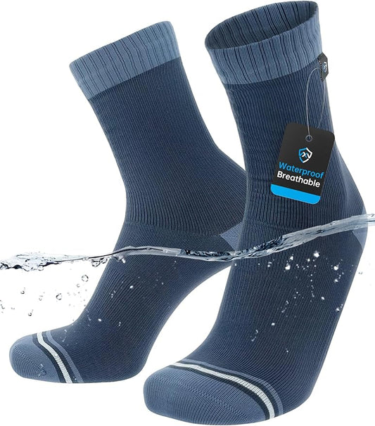 DexShell Waterproof Socks for Men & Women, Ultralite for Hiking Walking Outdoor Activities in Cold Wet Weather, Unisex Ankle