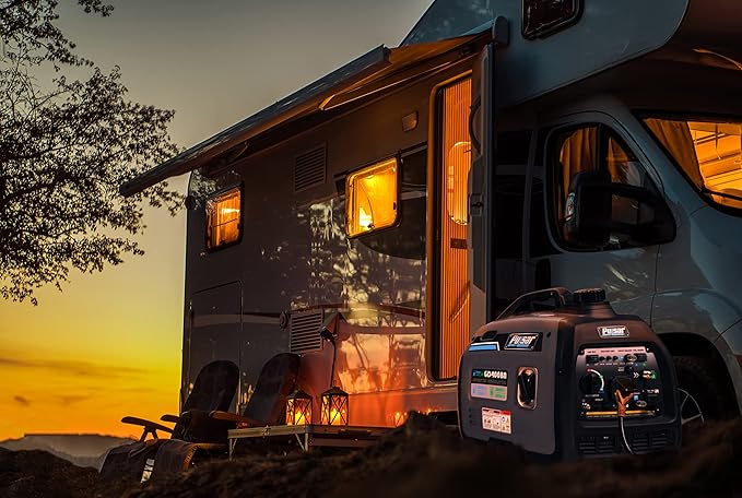 Pulsar Products GD400BN, 4000W Portable super-quiet Dual Fuel & Parallel Capability, RV-Ready, CARB Compliant