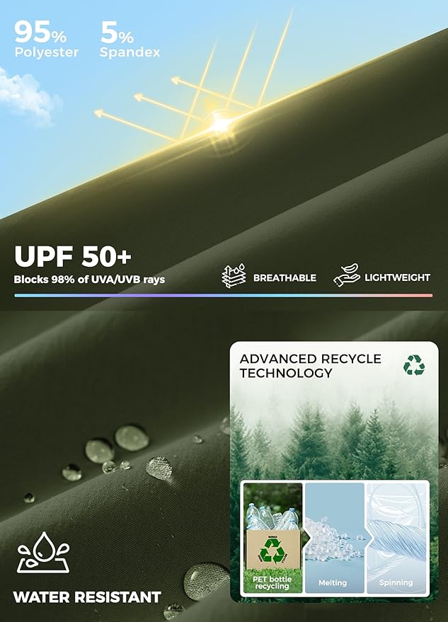 Willit Women's Hiking Pants Quick Dry Cargo Pants Lightweight Water Resistant Travel Golf Pockets Petite/Regular/Tall