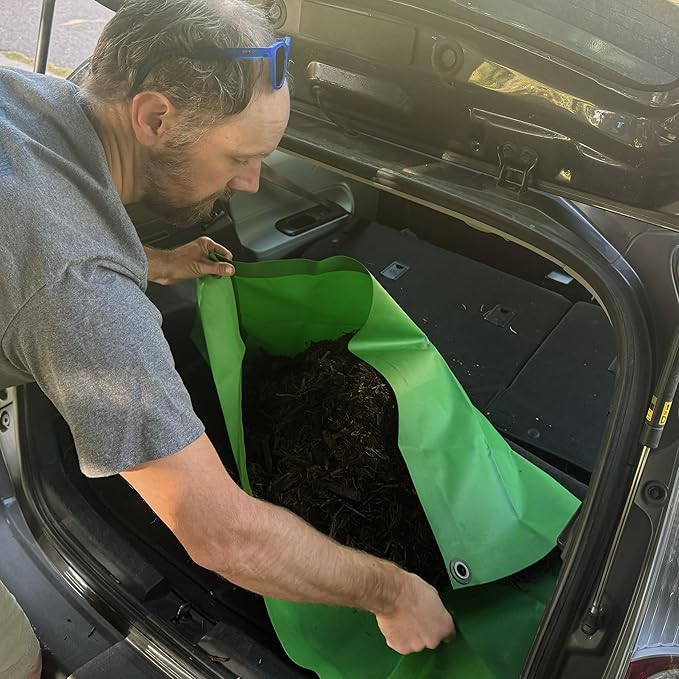 RENEGADE Industrial Tarp 3x3 ft Green – 6X Stronger, Waterproof, UV-Resistant, PFAS-Free – Heavy Duty Tarpaulin Cover for Camping, Construction, Gardening, Car & Equipment Protection