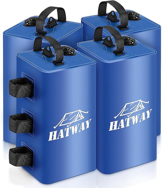 Canopy Water Weight Bag,88 LBS Water Tent Weights Set of 4 Leg Weights for Pop Up Canopy,Gazebo,Canopies,Tent-4 * 10L-Blue