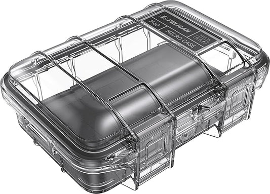 Pelican M40 Micro Case (Black/Clear)