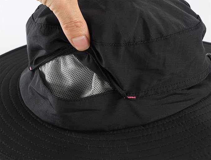 Connectyle Men's Mosquito Net Hat for Fishing Gardening Beekeeping Hiking Boonie Hat Outdoor UPF 50+ UV Sun Protection Hat