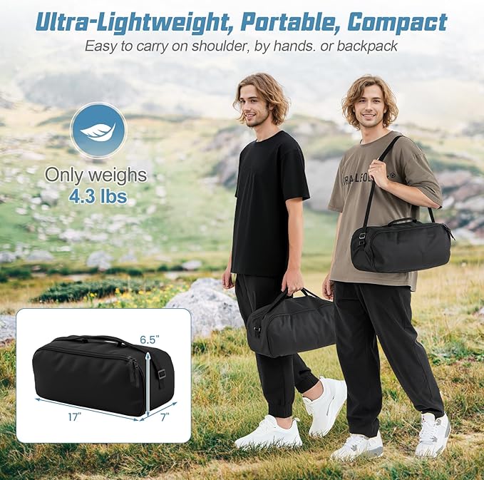 GYMAX Ultralight Camping Cot for Adults, Portable Folding Camping Bed w/Side Pocket, Carry Bag, Compact Sleeping Cot for Outdoor Backpacking Travel Hiking Mountaineering Home Beach, Supports 330 LBS