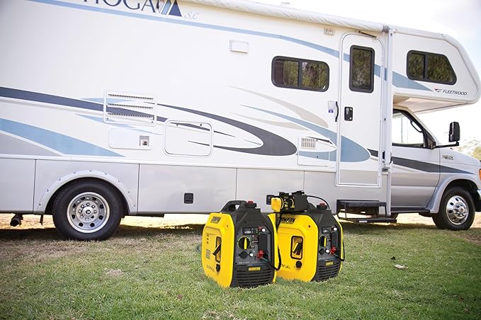 Champion Power Equipment 2500-Watt Dual Fuel Portable Inverter Generator with Quiet Technology and CO Shield