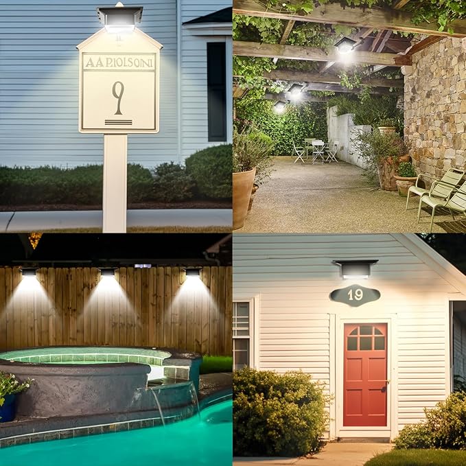 Solar Sign Lights Outdoor, 108 Leds 4888 lumens 5000 MAH Lighting Up to 15 Hrs Waterproof Solar Powered Sign Light