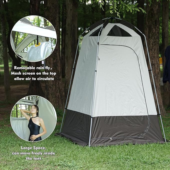 Privacy Shower Tent Dressing Showers Changing Rooms Portable Camping Toilet Rain Shelter for Beach Outdoors