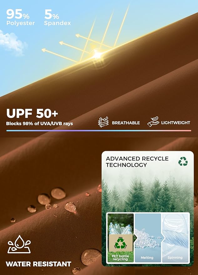 Willit Women's Hiking Pants Quick Dry Cargo Pants Lightweight Water Resistant Travel Golf Pockets Petite/Regular/Tall