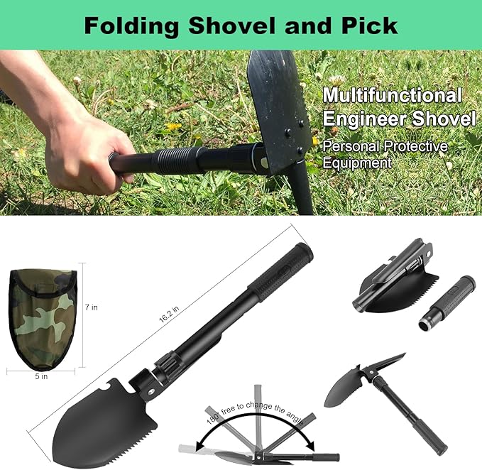 Survival Kit 256 in 1, First Aid Kit Survival Gear Tools Trauma Kit with Molle Pouch for Outdoor, Camping, Hunting, Hiking, Earthquake, Home, Office, Gifts for Men Dad Husband Women