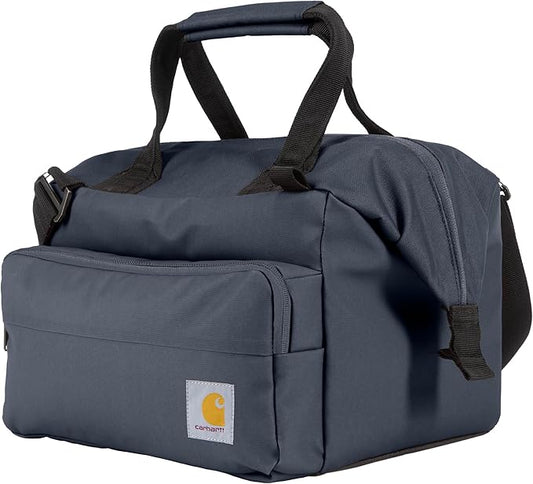 Carhartt Thick Foam Fully Insulated Cold Front Coolers, Premium Ice Retention, Durable Water Resistant Material W/Front Zippered Pocket