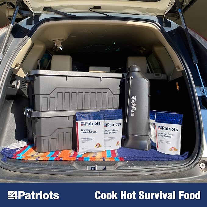 4Patriots Sun Kettle XL: Portable Solar Water Heater For Hunting & Emergencies - 33.8 oz Capacity