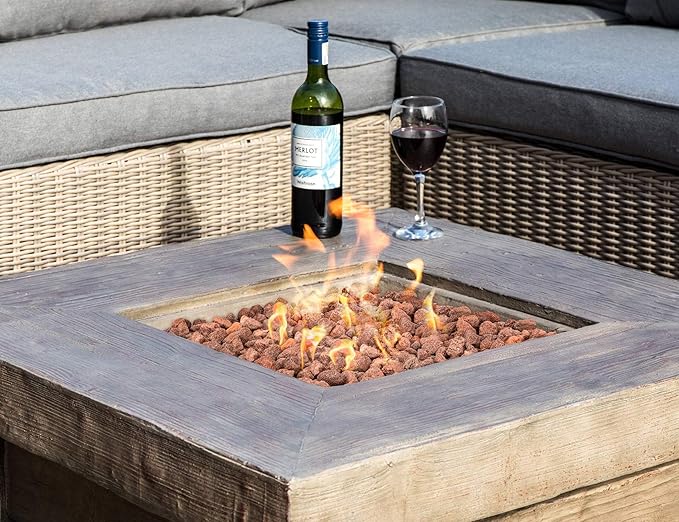 Stanbroil Lava Rock Granules, Decorative Landscaping for Fire Bowls, Fire Pits, Gas Log Sets, Indoor or Outdoor Fireplaces - 10 Pounds(1 1/5" - 2")