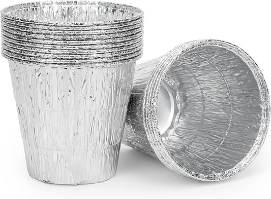 Stanbroil 15 Pack Grease Bucket Liners for Traeger Grills, Disposable Aluminum Drip Tray Liner for Traeger Pro 575/780, 20/22/34/ Series, Ironwood 650/885, 4.9" x 4.5"